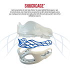 Протектор за уста - Safejaws - NITRO BLUE/WHITE